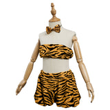 Año de Tigre Juego de Rol Niños Cosplay Disfraz Navidad Halloween Carnaval Fiesta Per.