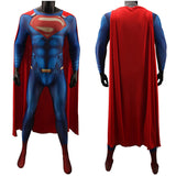 Película Superman: Man of Steel Cosplay Disfraz Mono Traje Capa Fiesta Halloween Carnaval