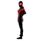 Juego Spider Man Miles Morales Mujer Mono Cosplay Disfraz Navidad Carnaval Fiesta