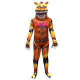 Juego Five Nights At Freddy‘s Máscara Mono Fancy Niños Cosplay Disfraz Halloween Carnaval Traje Per.