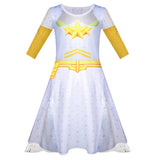 The Boys S2 Starlight Cosplay Vestido de Halloween o Carnaval Vestido con Capa para Niñas