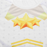 The Boys S2 Starlight Cosplay Vestido de Halloween o Carnaval Vestido con Capa para Niñas