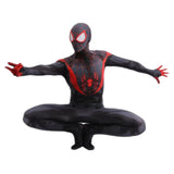 2020 Juego Spider-Man Miles Morales Cosplay Mono de Licra Disfraz de Halloween o Carnaval