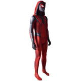 Película Spider Man: Miles Morales mono capucha de carnaval de Halloween Trajes de rol con máscara 3D Impreso Hombre Per.