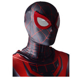 Película Spider Man: Miles Morales mono capucha de carnaval de Halloween Trajes de rol con máscara 3D Impreso Hombre Per.
