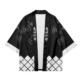 Anime Demon Slayer Hashibira Inosuke Cosplay Capa Kimono Cárdigan Abrigo Toga Pijama Casual