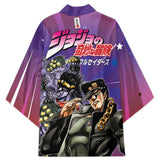 Anime JoJo's Bizarre Adventure Cosplay Capa Kimono Cárdigan Abrigo Toga Pijama Casual