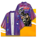 Anime JoJo's Bizarre Adventure Cosplay Capa Kimono Cárdigan Abrigo Toga Pijama Casual