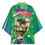 Anime JoJo's Bizarre Adventure Cosplay Capa Kimono Cárdigan Abrigo Toga Pijama Casual
