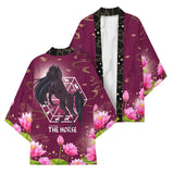 Anime One Piece Rin The Horse Cosplay Capa Kimono Cárdigan Abrigo Toga Pijama Casual