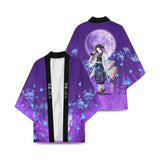 Anime Demon Slayer Kimono Cosplay Capa Kimono Cárdigan Abrigo Toga Pijama Casual