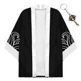 Anime ONE PIECE Edward Newgate Capa de Kimono  Cosplay Disfraz de Halloween con Llavero