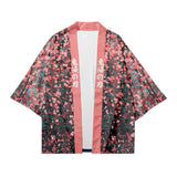 Anime Demon Slayer Kamado Nezuko Cosplay Capa Kimono Cárdigan Abrigo Toga Pijama Casual