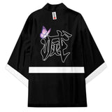 Anime Demon Slayer Kochou Shinobu Cosplay Capa Kimono Cárdigan Abrigo Toga Pijama Casual