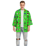 Animal Crossing Bosque de Los Animales Kimono Chaqueta Capa de Halloween Unisex