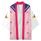 Anime Sailor Moon Cosplay Kimono Cárdigan Abrigo Toga Capa Pijama Casual