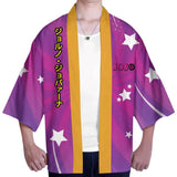 Anime JoJo's Bizarre Adventure Cosplay Capa Kimono Cárdigan Abrigo Toga Pijama Casual