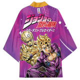 Anime JoJo's Bizarre Adventure Cosplay Capa Kimono Cárdigan Abrigo Toga Pijama Casual