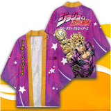 Anime JoJo's Bizarre Adventure Cosplay Capa Kimono Cárdigan Abrigo Toga Pijama Casual