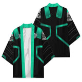 Anime My Hero Academia Midoriya Izuku Capa Kimono Cárdigan Abrigo Toga Pijama