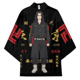 Anime Tokyo Revengers Keisuke Baji Cosplay Capa Kimono Cárdigan Abrigo Toga Pijama Casual