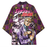 Anime JoJo's Bizarre Adventure Cosplay Capa Kimono Cárdigan Abrigo Toga Pijama Casual