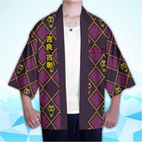 Anime JoJo's Bizarre Adventure Cosplay Capa Kimono Cárdigan Abrigo Toga Pijama Casual