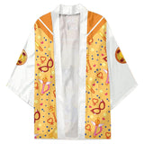 Anime Sailor Moon Sailor Venus Cosplay Kimono Cárdigan Abrigo Toga Capa Pijama Casual