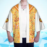 Anime Sailor Moon Sailor Venus Cosplay Kimono Cárdigan Abrigo Toga Capa Pijama Casual