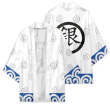 Anime Gintama Sakata Kintoki Cosplay Capa Kimono Cárdigan Abrigo Toga Pijama Casual