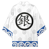 Anime Gintama Sakata Kintoki Cosplay Capa Kimono Cárdigan Abrigo Toga Pijama Casual