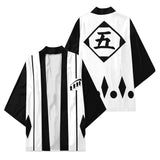 Anime Bleach Aizen Sousuke Capa Kimono Cárdigan Abrigo Toga Pijama