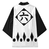 Anime Bleach Kuchiki Byakuya Capa Kimono Cárdigan Abrigo Toga Pijama