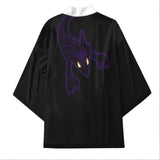 Anime My Hero Academia Tokoyami Fumikage Cosplay Capa Kimono Cárdigan Abrigo Toga Pijama Casual