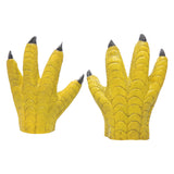 Halloween Horror Guantes de Garra de Águila de Caucho Accesorios para Adultos