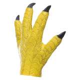 Halloween Horror Guantes de Garra de Águila de Caucho Accesorios para Adultos