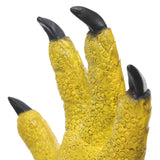 Halloween Horror Guantes de Garra de Águila de Caucho Accesorios para Adultos