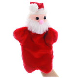 Navidad Peluche Suave Cute Dibujos Animados Santa Marioneta de Mano Moviendo Boca Accesorios