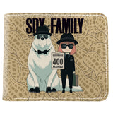 Anime Spy x Family Cosplay Carteras Billetera Mini PU Cuero Cremallera Monedero Bolsa Accesorios