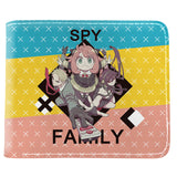 Anime Spy x Family Cosplay Carteras Billetera Mini PU Cuero Cremallera Monedero Bolsa Accesorios