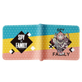 Anime Spy x Family Cosplay Carteras Billetera Mini PU Cuero Cremallera Monedero Bolsa Accesorios