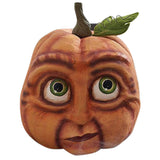 Halloween estatua de cabeza calabaza decoración resina Mostruo Fiesta Casa jardín Regalo accesorio