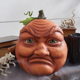 Halloween estatua de cabeza calabaza decoración resina Mostruo Fiesta Casa jardín Regalo accesorio