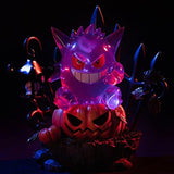 Halloween Gengar-King Halloween FIesta Calabaza Luz Pk Resina Decoración Regalo accesorio