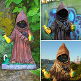 Película Star Wars Cosplay Decoración Regalo Estatuas al aire libre resina Figuras casa jardín patio Artesanía Césped Accesorio