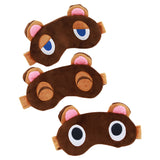 Animal Crossing Bosque de Los Animales Timmy Tommy Tom Nook Visera de Felpa Venda de Ojos