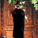 Adorno Colgante de Fantasma de Halloween Calavera Horror Colgante para Puerta Accesorios Miedo Decoración