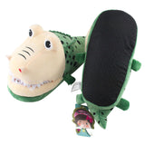 Zapato Cocodrilo cosplay pantuflas de terciopelo kawaii adorable Navidad Fiesta Carnaval suave y cálido conjunto de fans