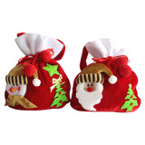 2 Piezas Bolsa de Regalos Bolsa de Dulces Bolsa con Decoración de árboles de Navidad