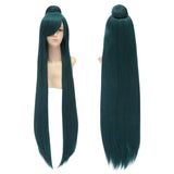 Anime SAILOR MOON Meiou Setsuna Cosplay Peluca Cabello Sintético Resistente al Calor Carnival Halloween Fiesta